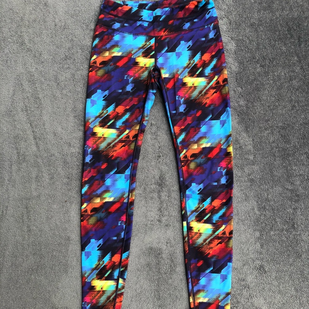 Athleta leggings. Size small. Multicolored